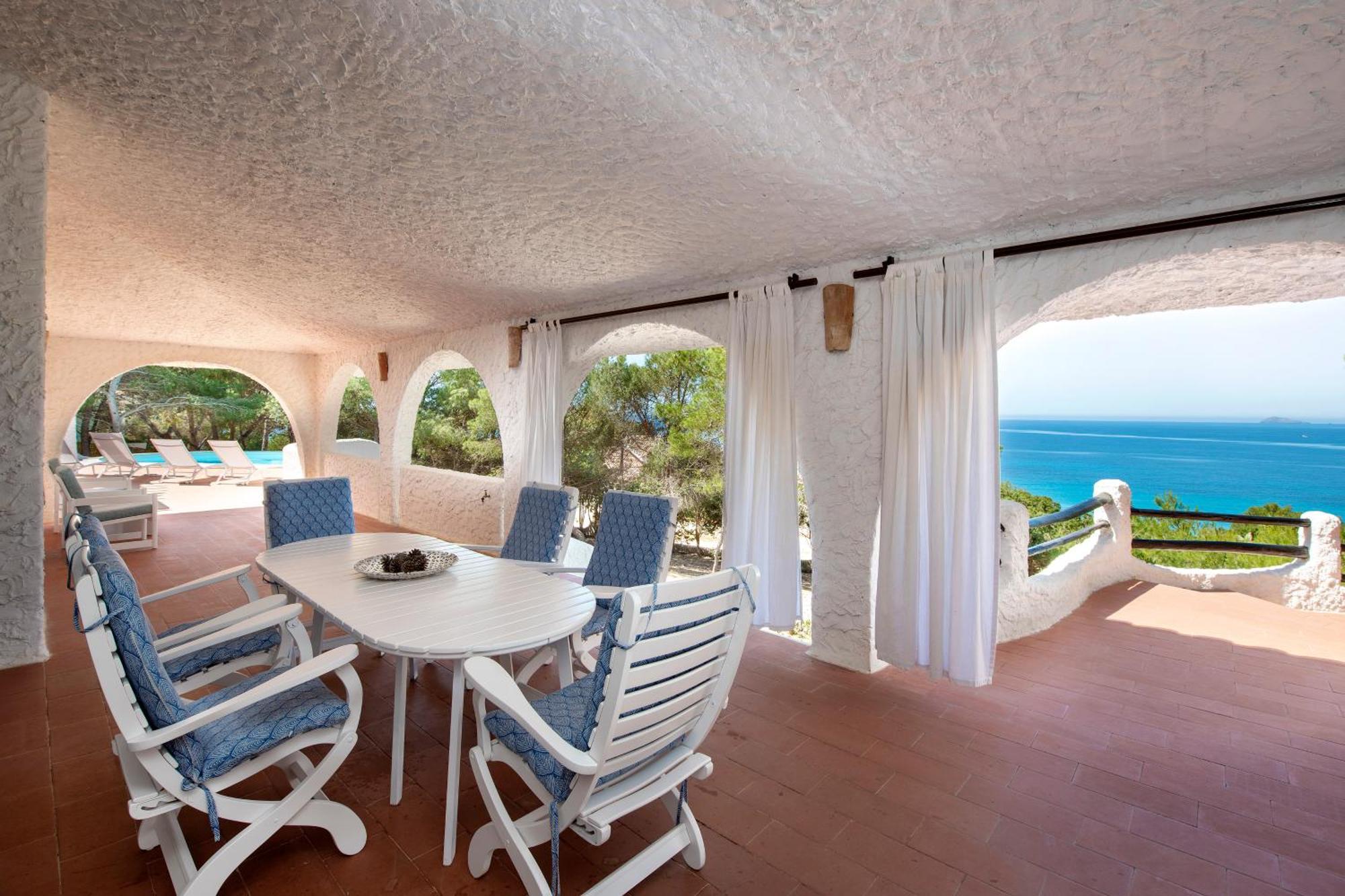 Villa Eliana Sul Mare Порто-Пино Экстерьер фото