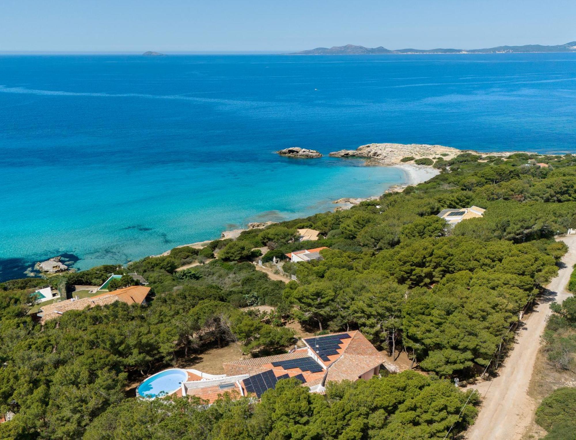 Villa Eliana Sul Mare Порто-Пино Экстерьер фото