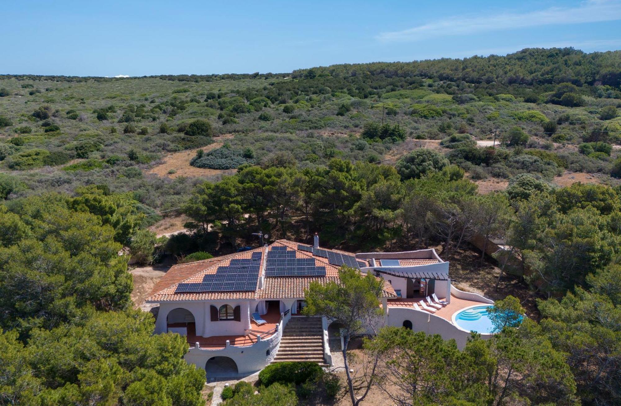 Villa Eliana Sul Mare Порто-Пино Экстерьер фото