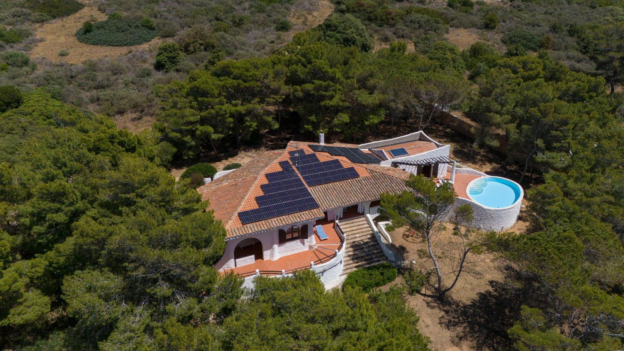Villa Eliana Sul Mare Порто-Пино Экстерьер фото